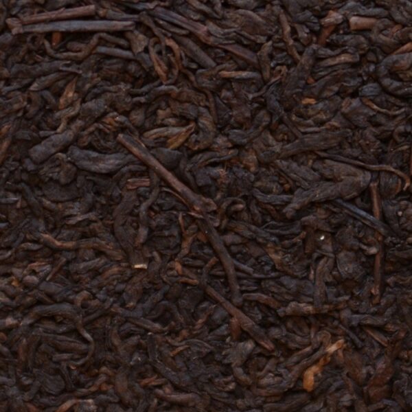 2001 Menghai 7572 Shu Pu'er Zhuan Cha tmavý čaj – Obrázok 4