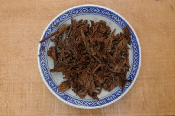 2006 Meng Pa Sha Shan Gu Shu Pu‘er Bing Cha tmavý čaj – Obrázok 7