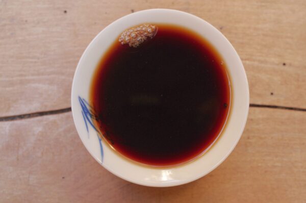 2017 Mengku Xiao Hu Sai Shu Pu‘er Bing Cha tmavý čaj – Obrázok 4