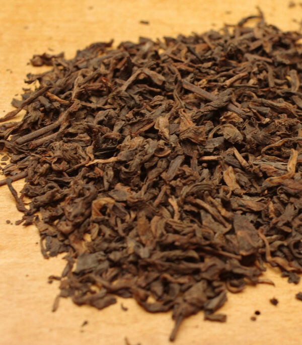 2019 Menghai Te Ji Shu Pu‘er San Cha tmavý čaj – Obrázok 2