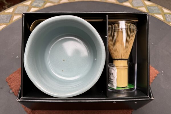 Matcha Set - Chawan 400ml, Chasen, Chashaku – Obrázok 2