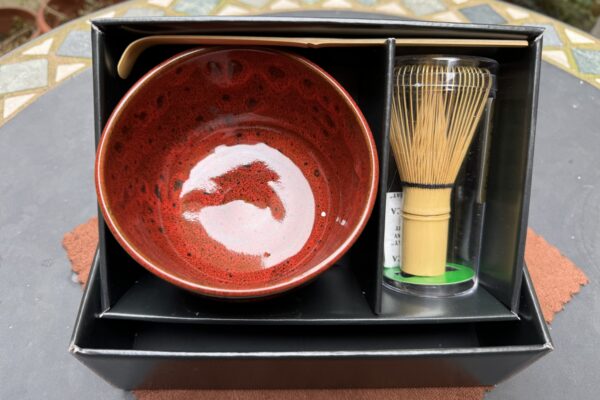 Matcha Set - Chawan 400ml, Chasen, Chashaku – Obrázok 2