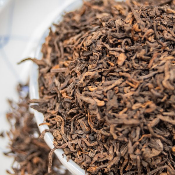 2018 Jing Mai Gong Ting Shu Pu‘er San Cha tmavý čaj – Obrázok 3