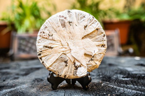 2005 Changtai Bu Lang Shan Pu’er Bing Cha 400g tmavý čaj – Obrázok 3