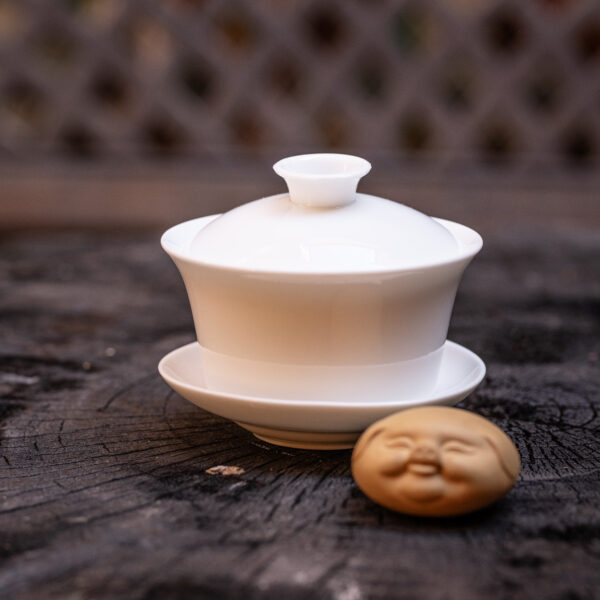 Gai Wan - Zhong 300 ml Dehua Porcelán – Obrázok 5