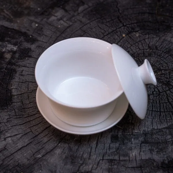 Gai Wan - Zhong 300 ml Dehua Porcelán – Obrázok 3